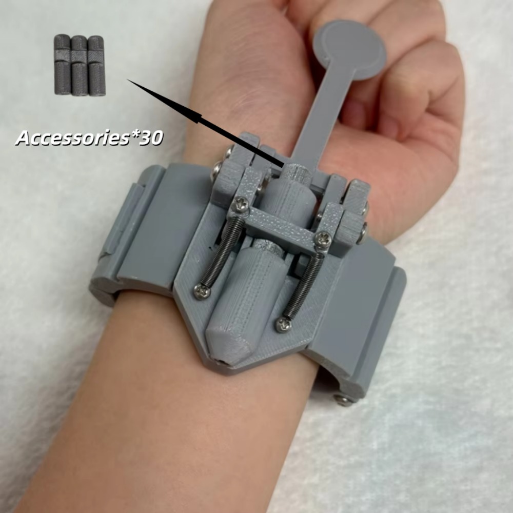Cosplay Prop 3D Print Settings - 3Dプリント製スパイダーシルクシューター アニメ映画コスプレ小道具 着用可能なスパイダーランチャーアクセサリー ハロウィンパーティー ロールプレイ コミックコン