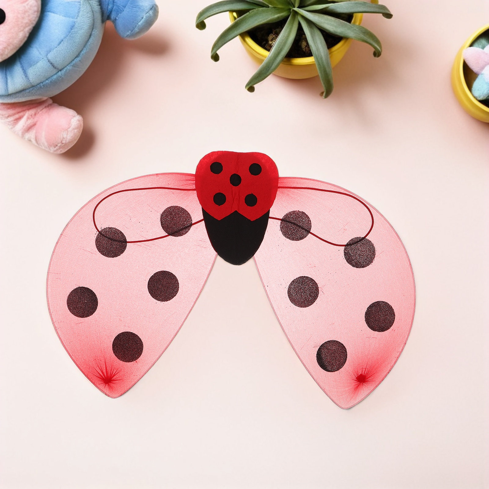 ドレスアップ用のコスチューム小道具、てんとう虫の羽。軽量で快 - Easy Cosplay Prop のレビューと価格