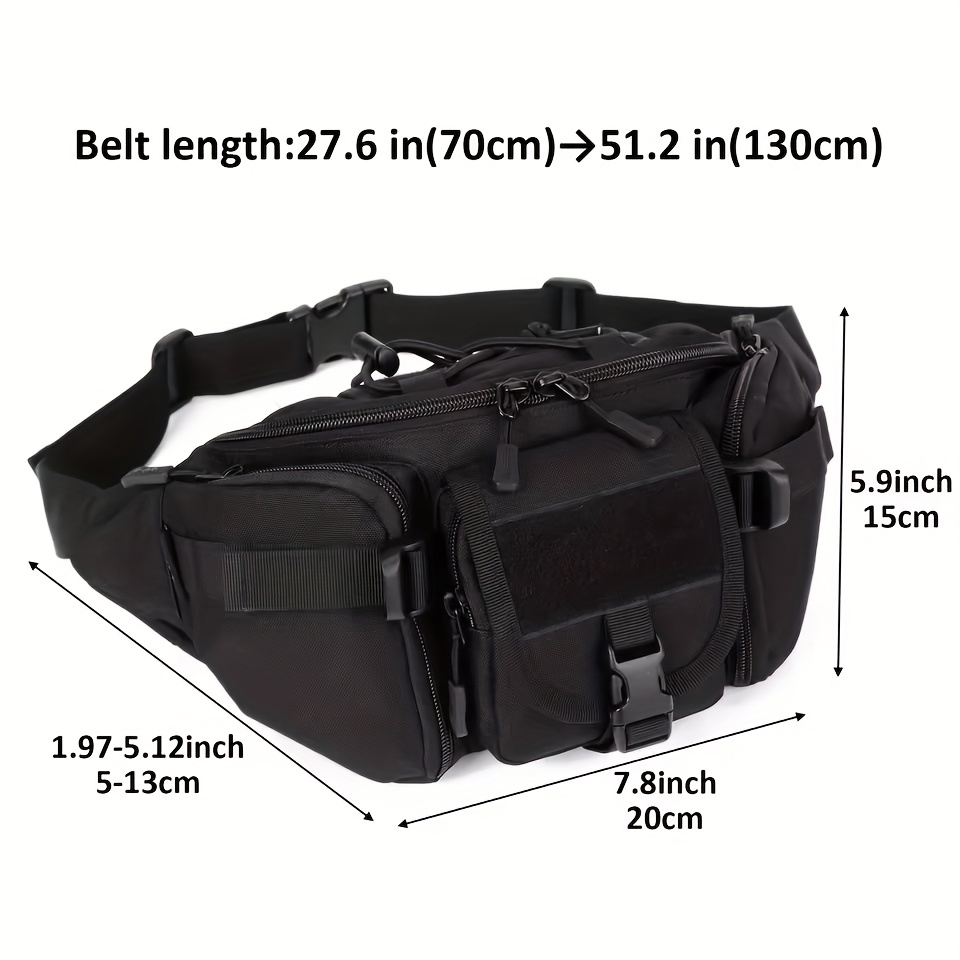 アウトドア多機能ウエストバッグ タクティカルモールウエストバ - D Ring Strap のレビューと価格