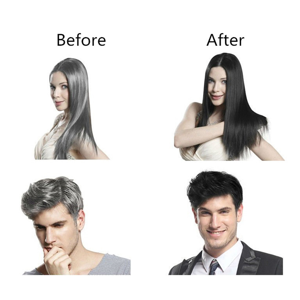 10 個の高速黒髪シャンプー高速黒髪染めハーブ自然な色復元染 - Hair Spray Color のレビューと価格