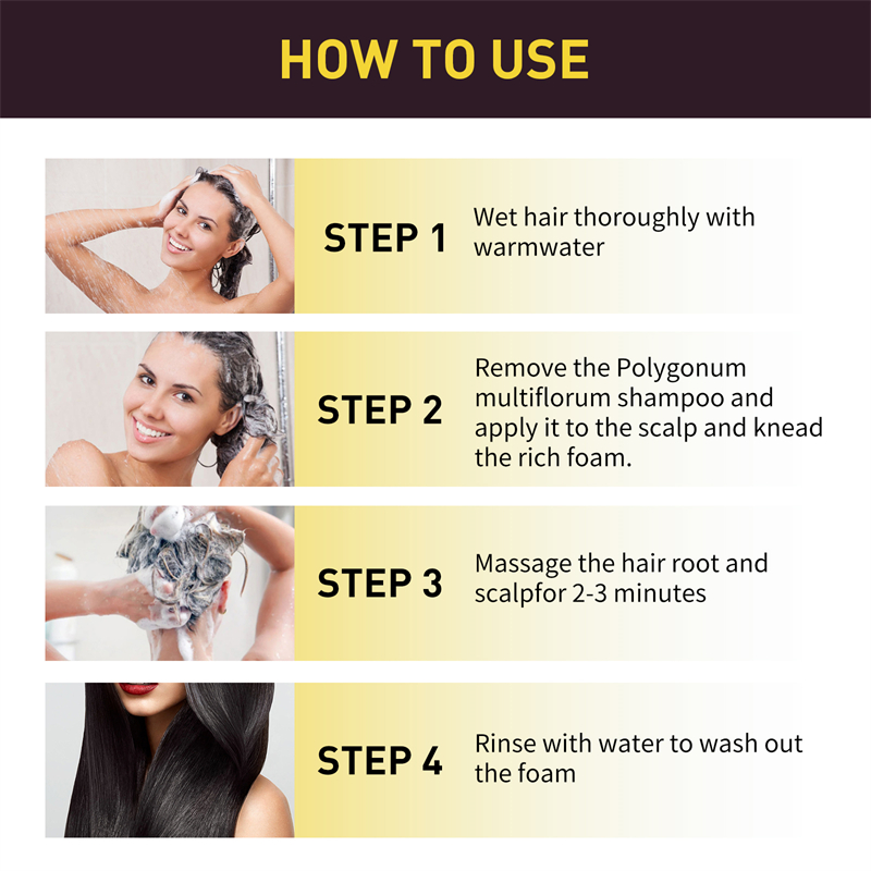 3 in 1インスタントカラーリングシャンプー、白髪を黒く染 - Hair Spray Color のレビューと価格