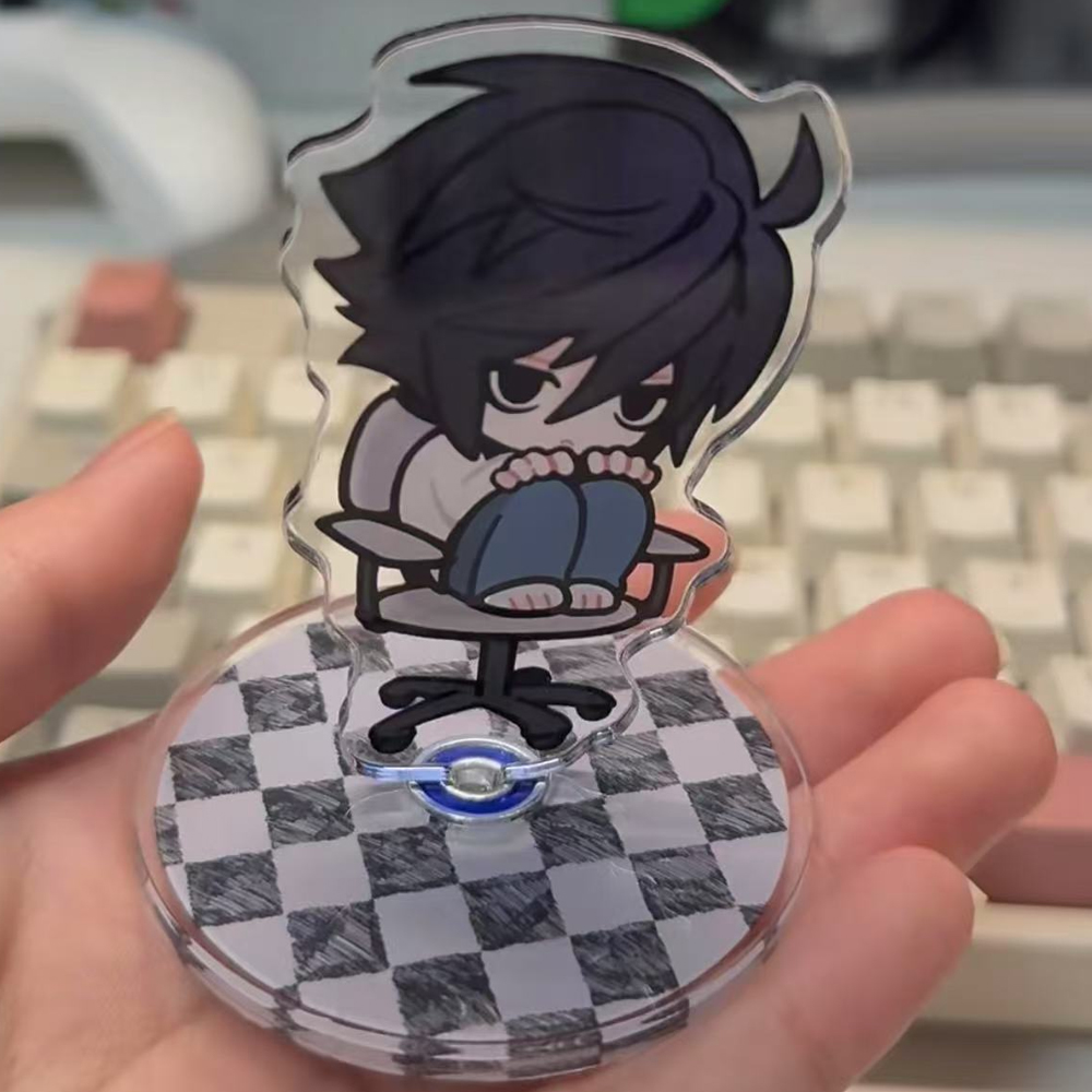 アニメデスノートコスプレ L.Lawliet アクリルスタン - Cosplay Prop のレビューと価格