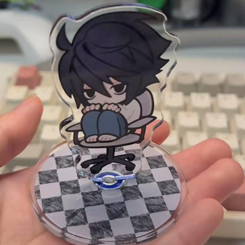 アニメデスノートコスプレ L.Lawliet アクリルスタン - Cosplay Prop のレビューと価格
