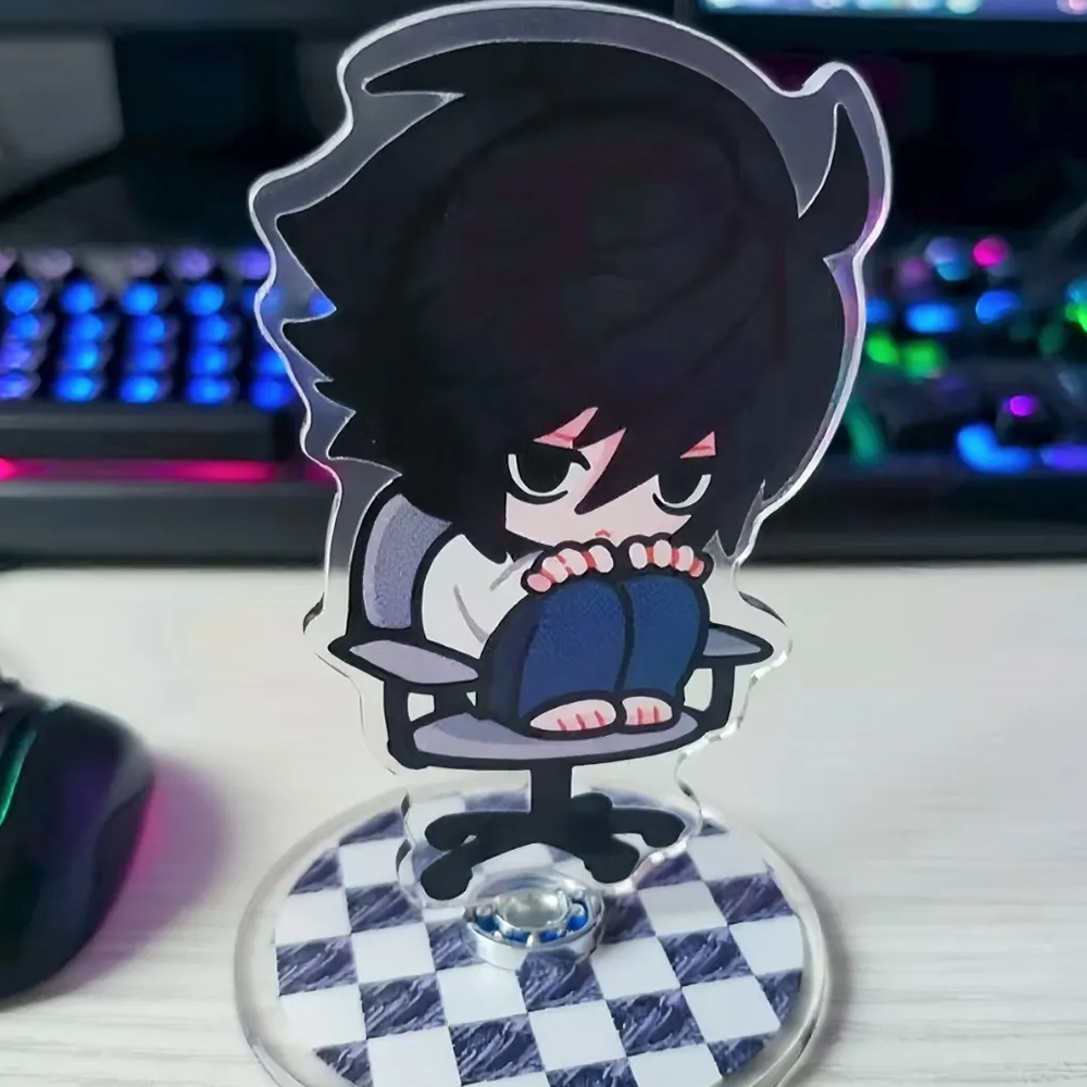 アニメデスノートコスプレ L.Lawliet アクリルスタン - Cosplay Prop のレビューと価格