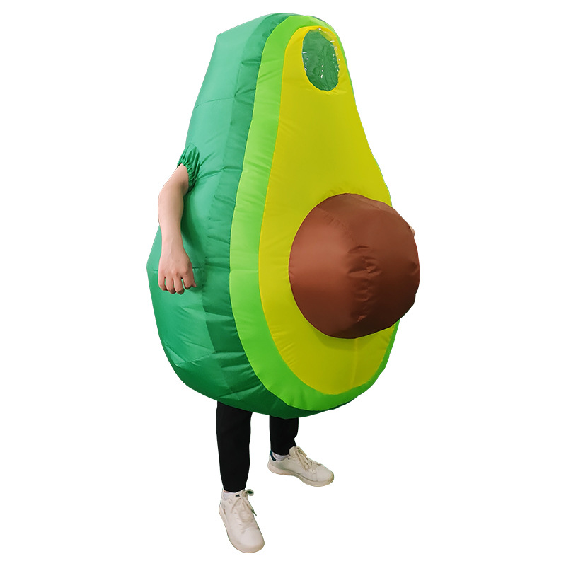 アボカドの着ぐるみ、膨らませて着るコスチューム、ハロウィンパ - Cosplay Prop のレビューと価格