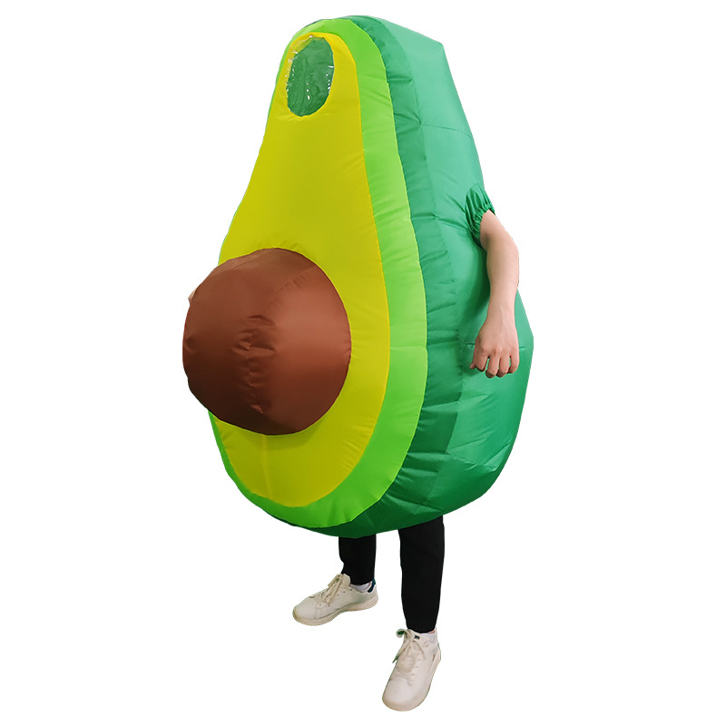 アボカドの着ぐるみ、膨らませて着るコスチューム、ハロウィンパ - Cosplay Prop のレビューと価格